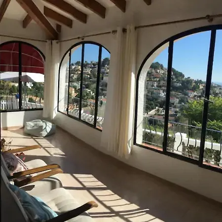 Villa Charming In Montemar With Private, Heated Pool And Sea Views Benissa