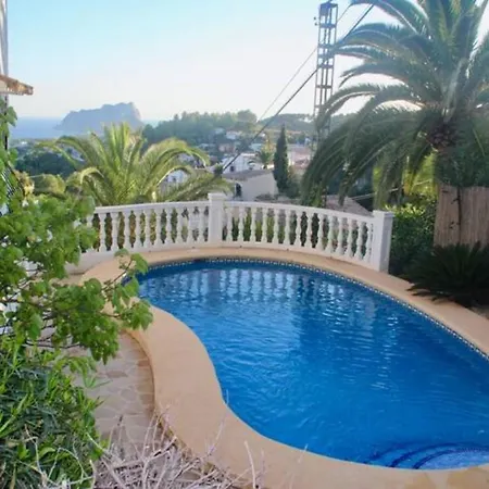 Charming In Montemar With Private, Heated Pool And Sea Views Benissa